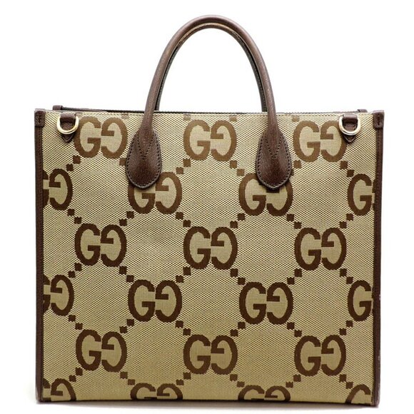 GUCCI Beige Leather Tote Bag - Picture 2 of 9